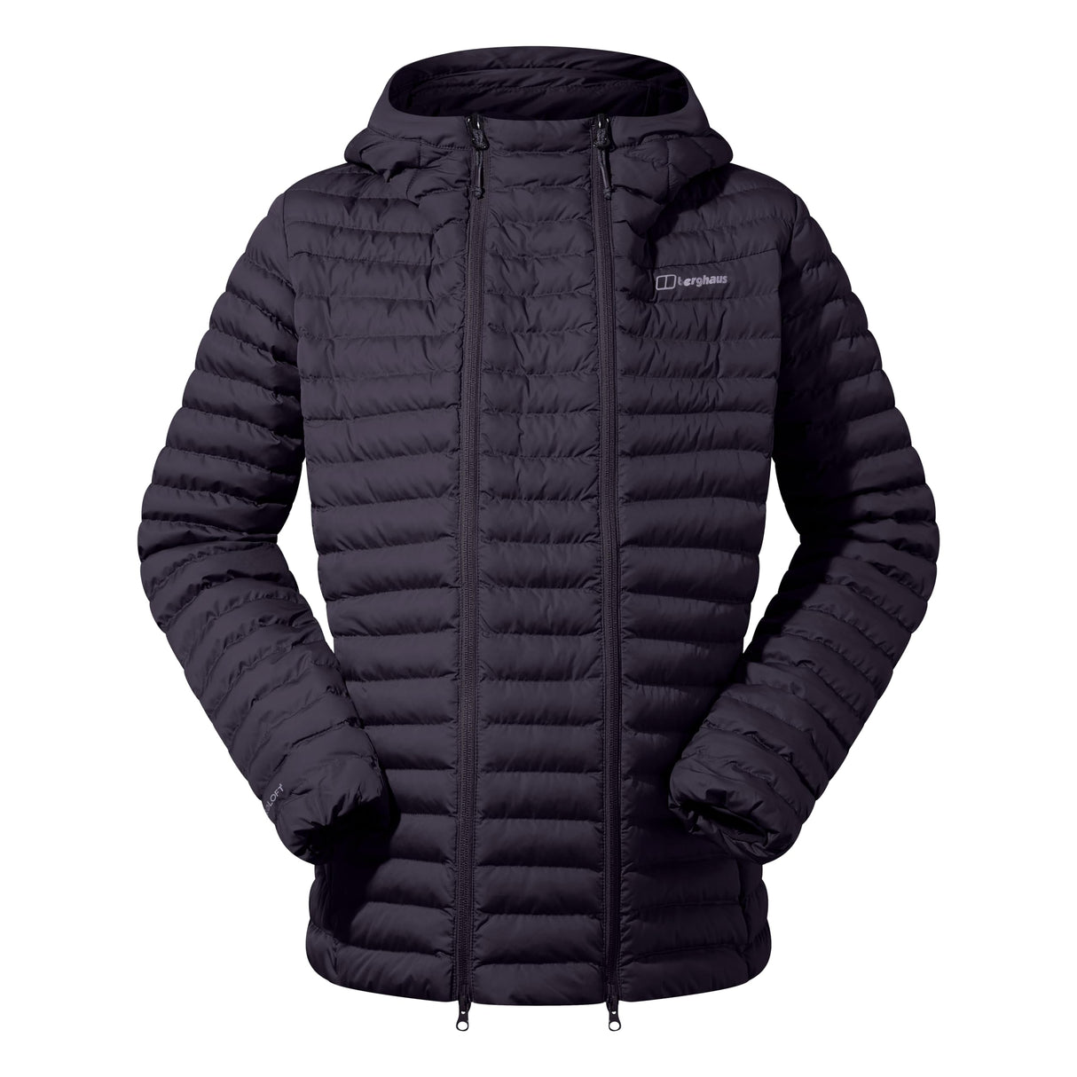 Berghaus Nula Hooded Maternity 2in1 Chaqueta para Mujer, Negro azabache, 40