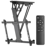 Soporte de TV para Techo Eléctrico Paredes Inclinadas Control Remoto Pantalla 32-70" Carga 35 kg MAX VESA 600x400