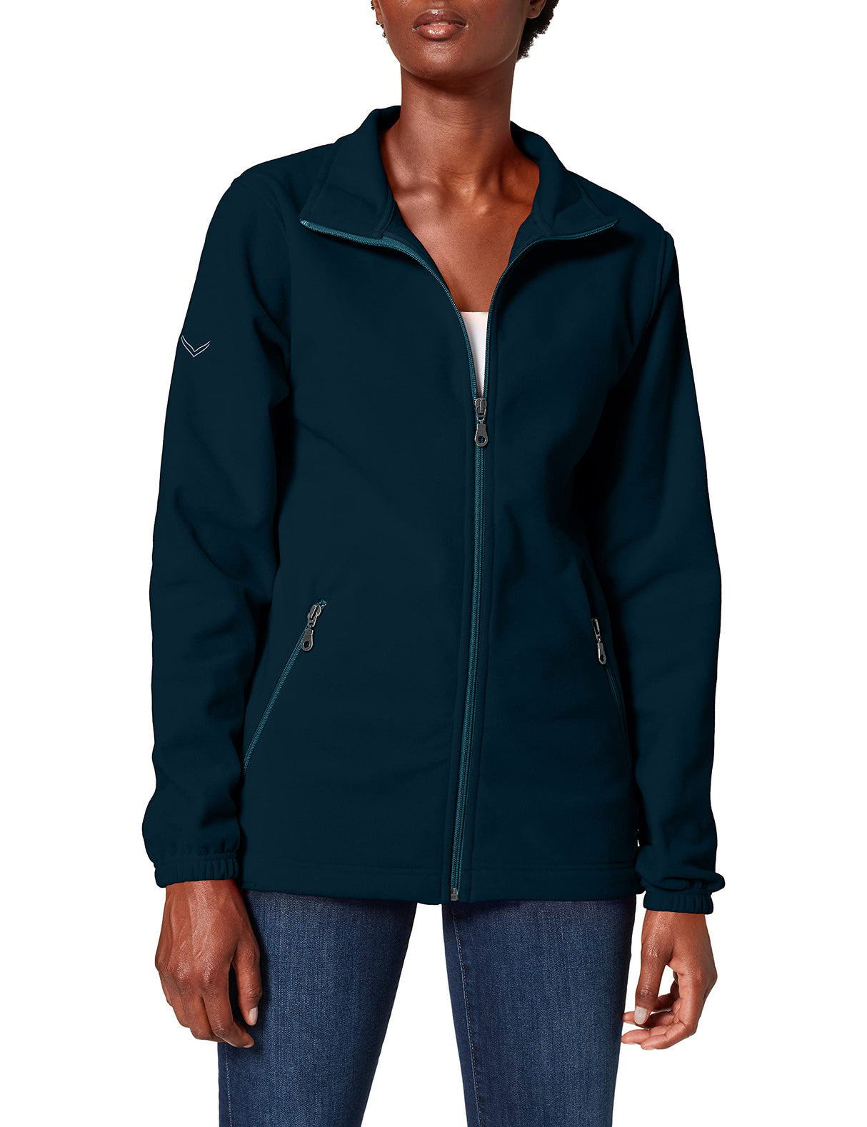 Trigema 555104 Chaqueta, Blau (Saphir 152), XL para Mujer