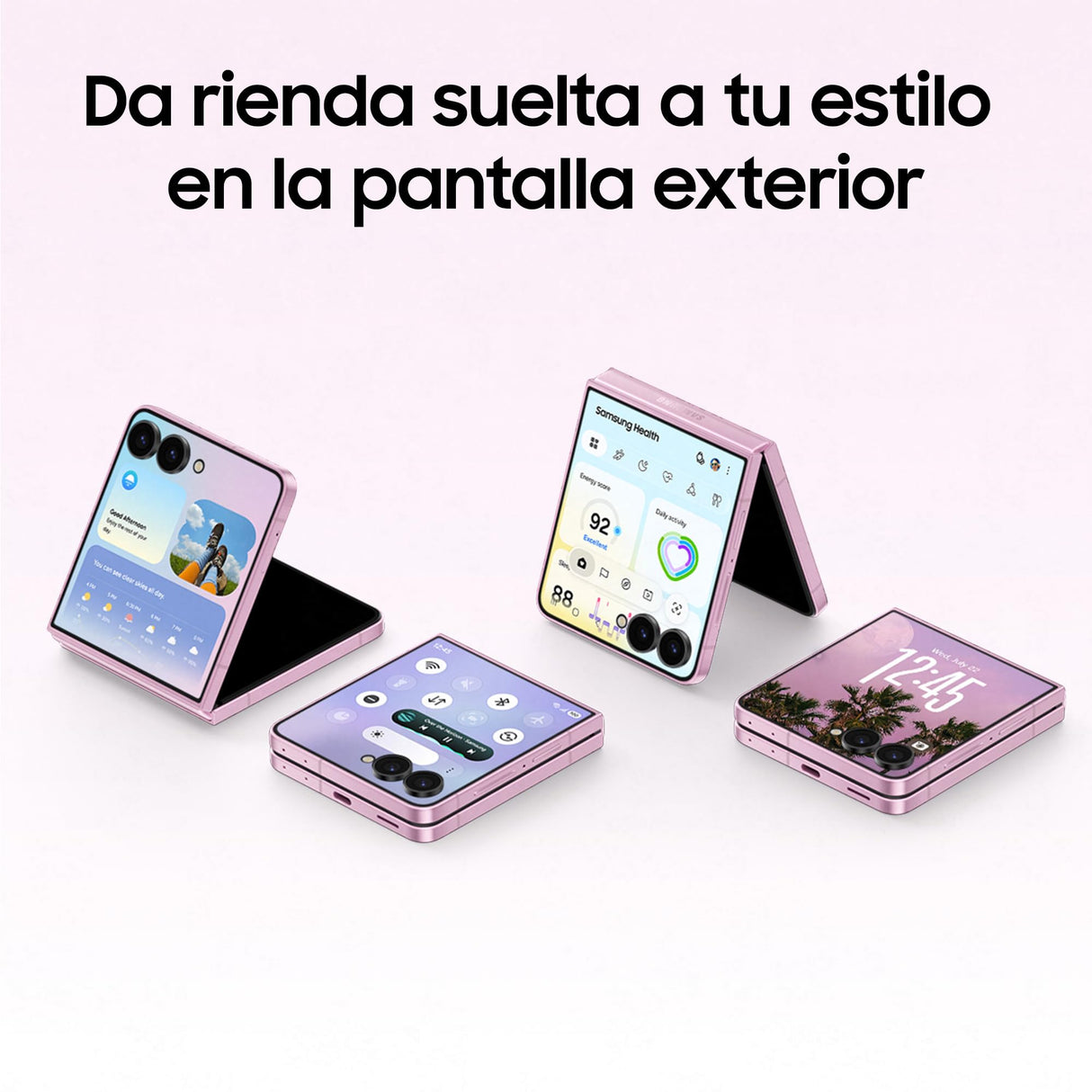 Samsung Galaxy Z Flip8, 512 GB, Teléfono Móvil con IA, Rosa