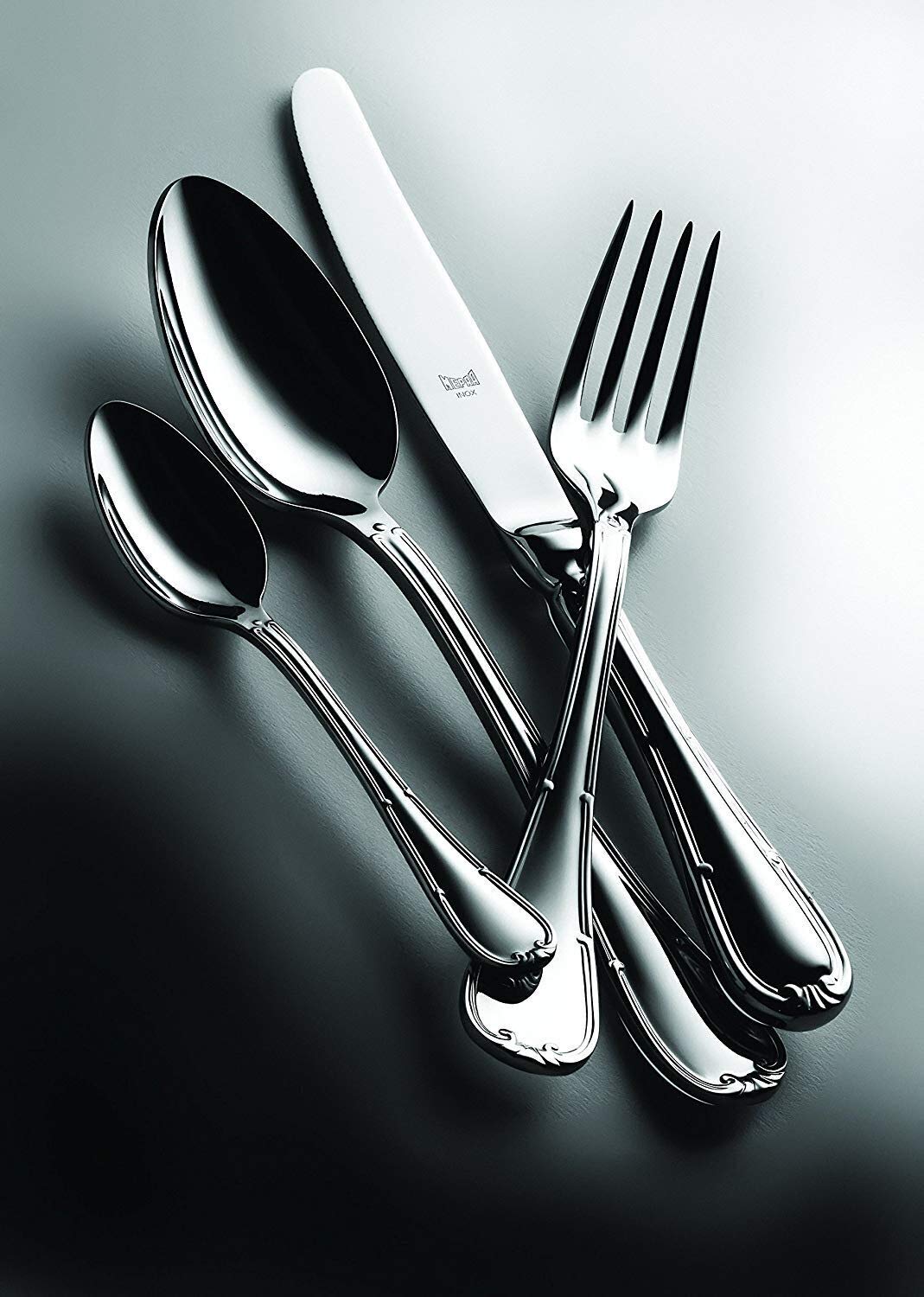 Mepra 102928042 - Cubertería Especial unificada, Color Plateado