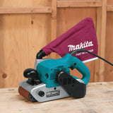Makita 9403 Lijadora de Banda, 500 m/min, 5.7 kg, 1200 W, 230 V, Azul, 10.2 cm
