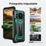 DOOGEE S200 Ultra 5G Movil Irrompible, 6,72" 48GB+1TB, 11000mAh/66W Android 15 Móvil Rugerizado, 5G Teléfono Móvil Resistente, 100MP/Dual SIMOTG/NFC