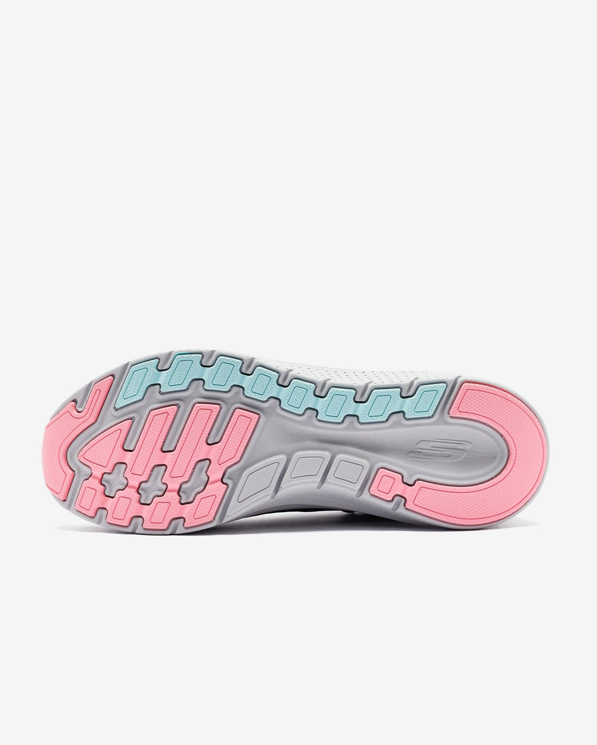 Skechers Arch Fit 2.0 Rainy Days, Zapatillas Mujer, Black Mesh/Multi Trim, 37 EU