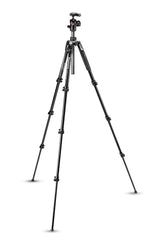 Manfrotto Befree Advanced Kit de Viaje, Cierre de Palanca, Aluminio, Cabezal de Bola y Placa 200PL de Liberación Rápida con Rosca 1/4'', Compacto para Cámaras DSLR, Mirrorless