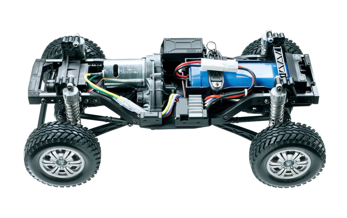 Tamiya 58715 1:10 RC Toyota Land Cruiser 40 CC-02 - Coche teledirigido, vehículo RC, modelismo, Kit para Montar, Hobby, Bricolaje