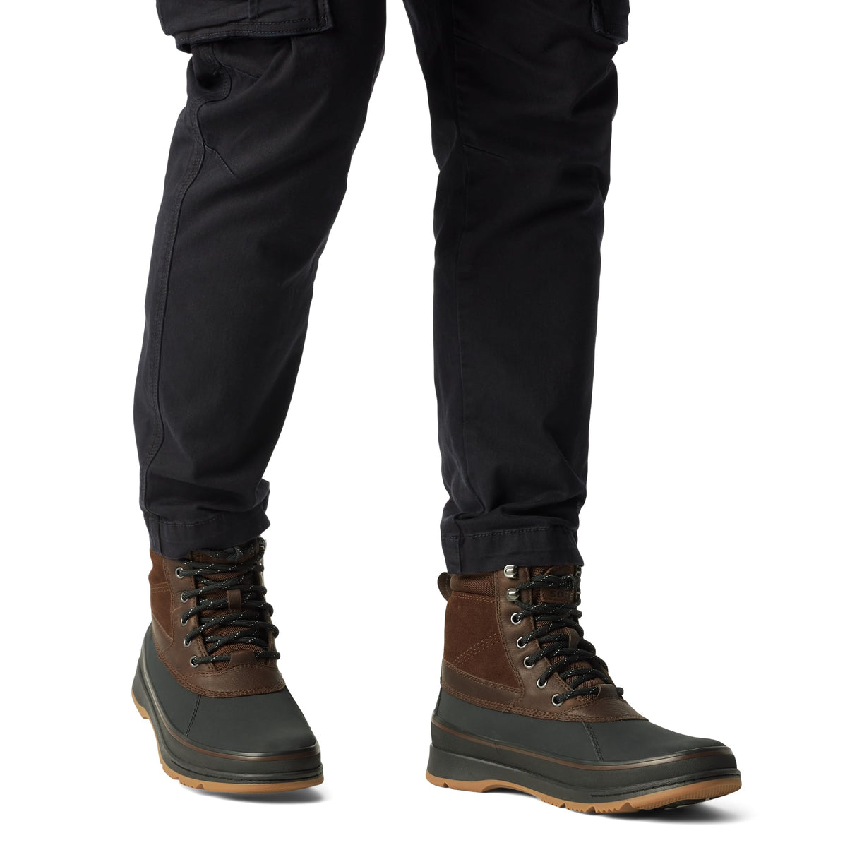 Sorel Ankeny 2 Boot Plus WP, Botas de invierno impermeables, Hombre, Tobacco Black Collection 2024 2025, 46 EU