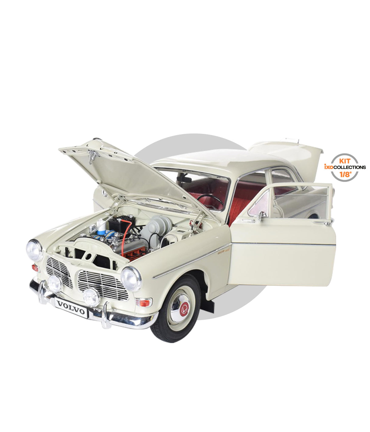 IXO Collections 1:8 IXO Volvo 122S Kit Sonido/luz - modelismo, maquetas, Kit, Kit de modelismo