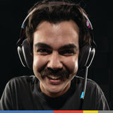 Skullcandy PLYR Cascos Over-Ear Inalámbricos Multiplataforma para Gaming, con Enhanced Sound Perception, 24 h de Autonomía, Micrófono con IA, Compatibles con Xbox Playstation y PC - Negro