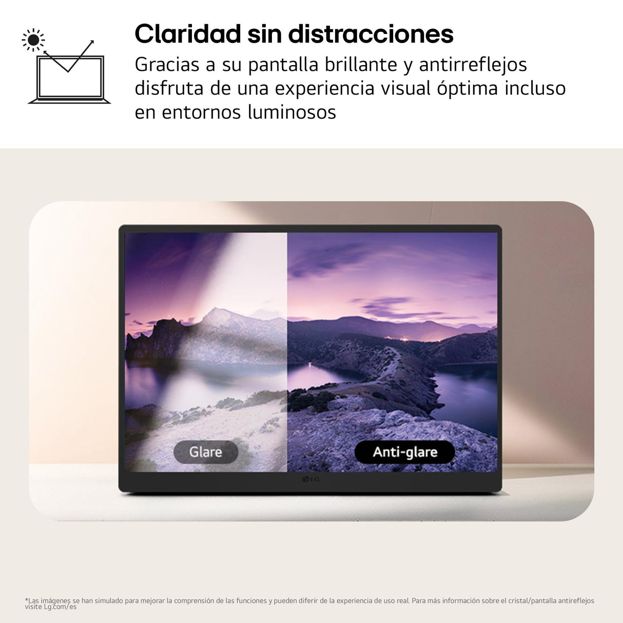 LG 17MT70 - Monitor +View gram, Pantalla Portátil, 17", IPS WQXGA, 16:10, DCI-P3 99%, USB-C, 780gr, Gris