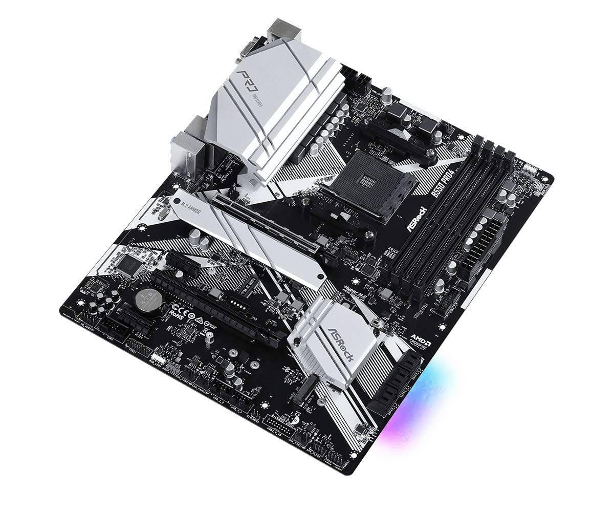 Asrock Placa B550 PRO4 AMD AM4 4DDR4 HDMI PCIE3.0 SATA3 USB3.2 ATX