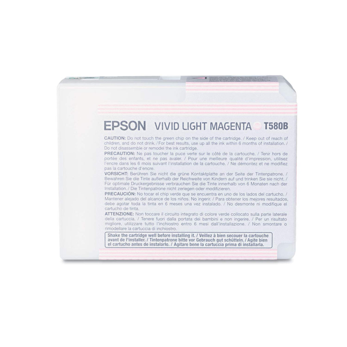 Epson C13T580B00 - Cartucho de tinta, magenta claro