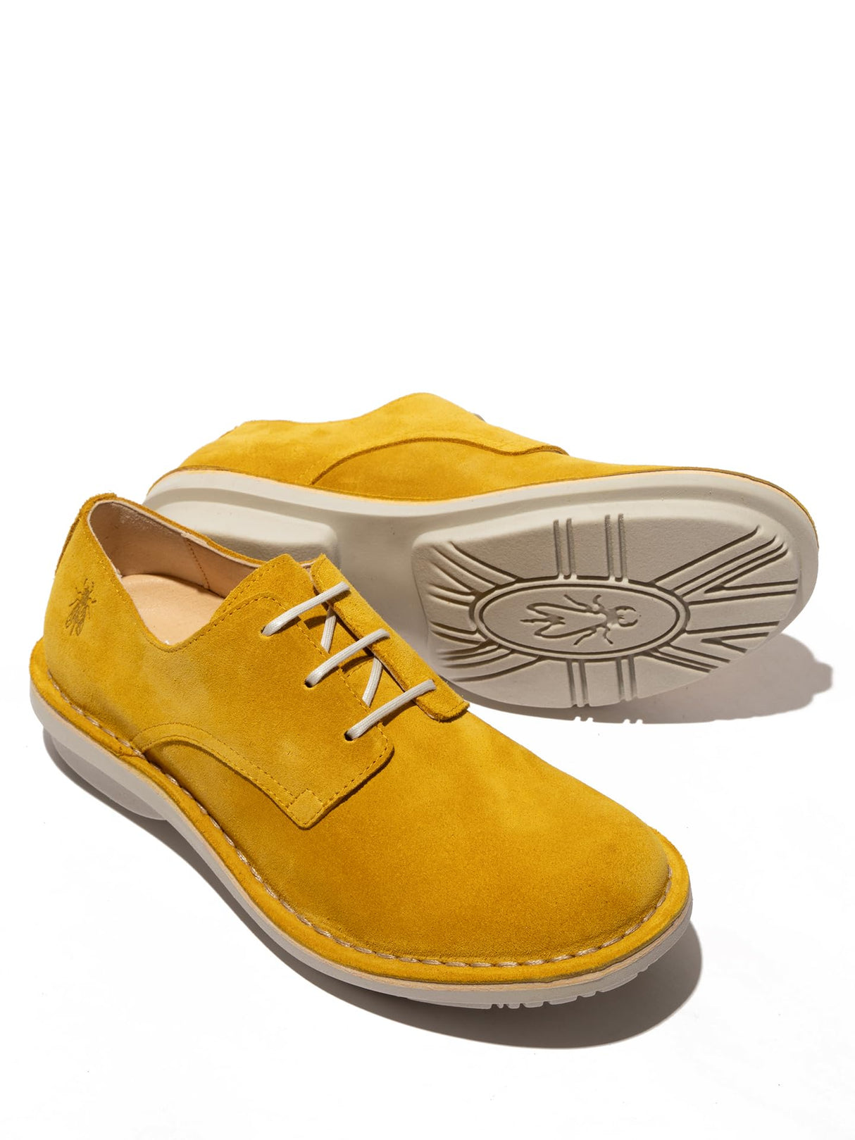 Fly London FAKI149FLY, Derby Mujer, Yellow, 39 EU