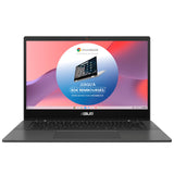 ASUS CM1402FM2A-EC0016 PC portátil de 14 Pulgadas FHD táctil (Procesador MediaTek Kompanio 520 2.0 GHz, 8GB LPDDR4X, 128GB eMMC, Arm Mali-G52 MC2, Chrome OS) - Teclado Azerty.