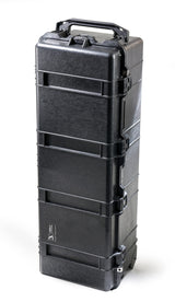 PELI 1740 Maleta Larga para Transportar trípodes, Armas, Instrumentos y Herramientas alargadas, IP67 estanca e Impermeable al Polvo, Fabricada en EE.UU., 105L de Capacidad, sin Espuma, Color Negro
