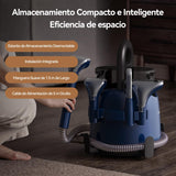 Deerma DEM-BY200 Limpiadora a Vapor y Aspiradora en Seco y Húmedo, con 5 Cepillos Especializados y Succión de 900W para Alfombras, Sofás y Tapicerías