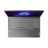 Lenovo LOQ - Ordenador portátil 15.6" FullHD (Intel Core i5-12450H, 16 GB RAM, 512 GB SSD, RTX4050-6GB, Sin Sistema operativo), Gris Tormenta - Teclado QWERTY Español