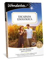 WONDERBOX - Caja Regalo - Escapada enológica - 1 Noche con Desayuno y Visita a Bodega con cata - Ideas Regalo Hombre Mujer Pareja Original