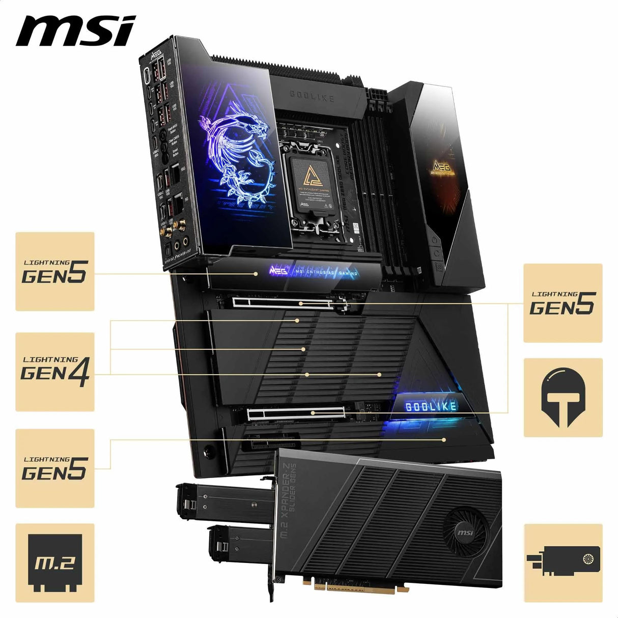 MSI Meg Z890 GODLIKE