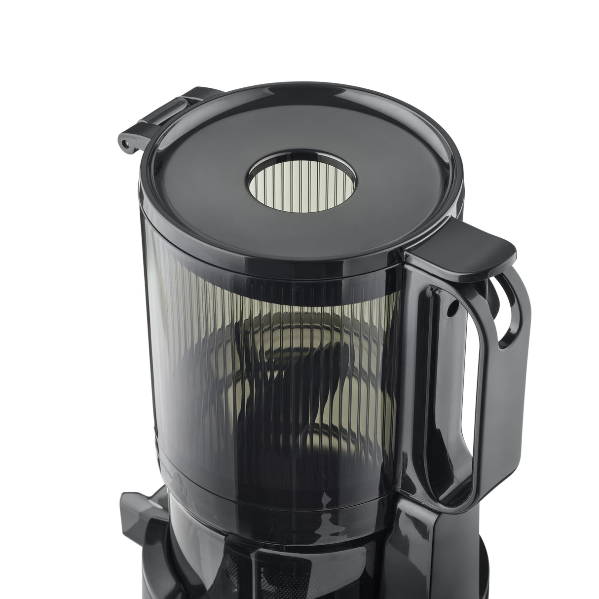 CASO JuiceFit Pro - Licuadoras para zumos y batidos - Slow Juicer con 40 RPM de Velocidad - Abertura grande para frutas enteras - 30% más de jugo - Tamaño Compacto - Jarra 1.000 ml, negra