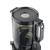 CASO JuiceFit Pro - Licuadoras para zumos y batidos - Slow Juicer con 40 RPM de Velocidad - Abertura grande para frutas enteras - 30% más de jugo - Tamaño Compacto - Jarra 1.000 ml, negra
