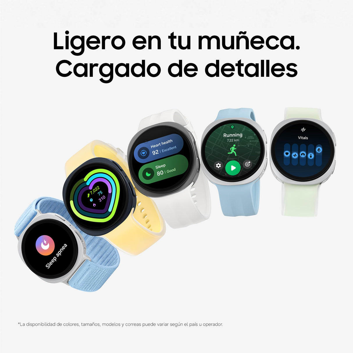 Samsung Galaxy Watch9, 44mm, Bluetooth, Gris Oscuro (Versión Española)