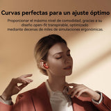 HUAWEI FreeBuds 5 Auriculares inalámbricos Bluetooth 5.2, iOS & Android, con Certificado de Alta resolución, diseño Open-fit, Doble conexión, 30 Horas de duración de la batería, IP54, Naranja