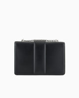 Armani Exchange Jodie, Sustainable, Chain Strap, Crossbody Mujeres, Negro, Talla única