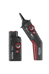 Testboy 27 Juego de buscador de línea digital, protegido contra voltaje externo hasta 400 V (para líneas vivas y no vivas, nivel de transmisión y recepción ajustable), negro