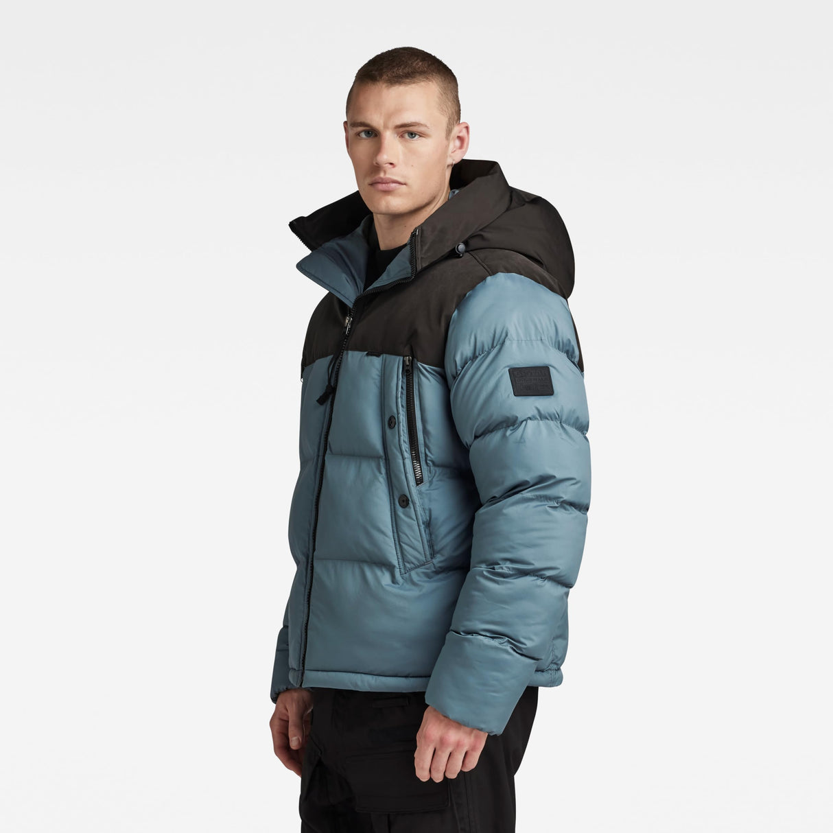 G-Star Para Hombre Expedition puffer, Gris (axis D23645-D199-5781), L