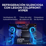 Lenovo Legion 5 Gen 10 - Portátil Gaming IA 15.1" OLED (Intel Core i7-13650HX, NVIDIA GeForce RTX 5060, 32GB RAM, 1TB SSD, 165Hz, Wi-Fi7, Sin Sistema Operativo) QWERTY RGB 24 Zonas Español - Negro