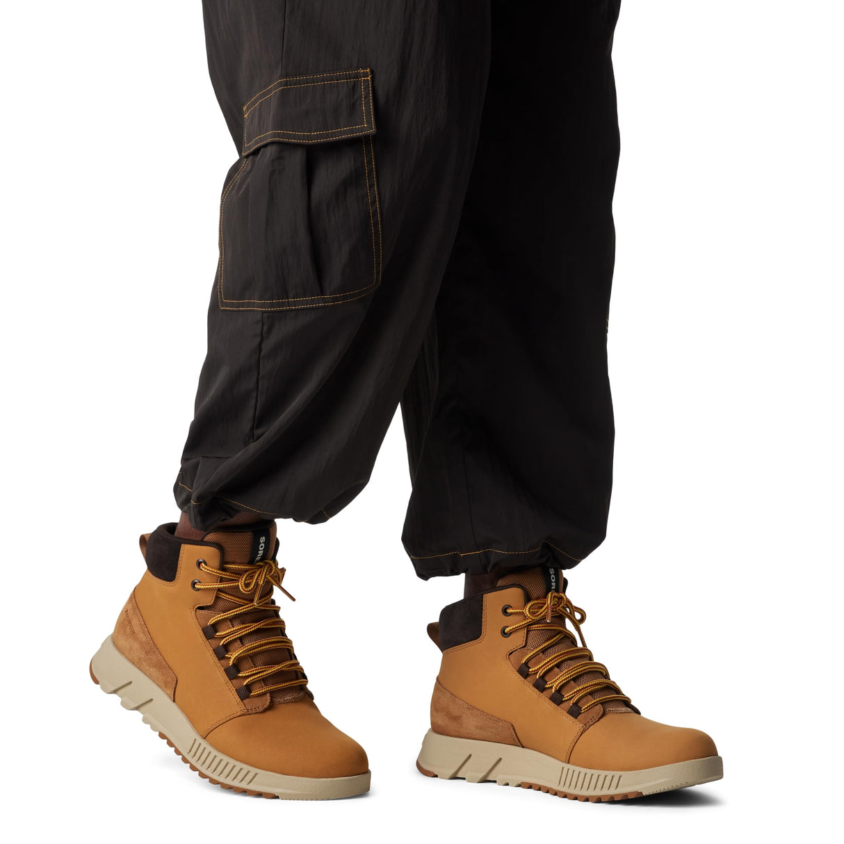 Sorel Mac Hill Lite Mid Plus WP, Botas de invierno impermeables, Hombre, Cashew Blackened Brown, 42 EU
