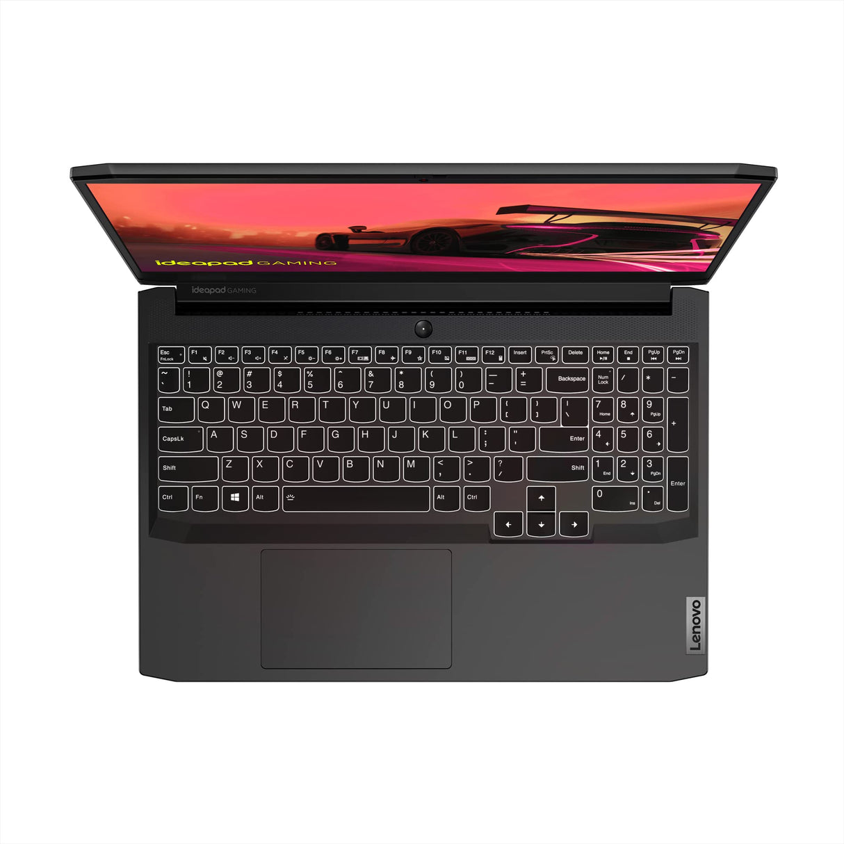Lenovo IdeaPad Gaming 3 Gen 6 - Ordenador Portátil 15.6" FullHD 60Hz (AMD Ryzen 5 5600H, 8GB RAM, 256GB SSD, NVIDIA GeForce GTX 1650 4GB GDDR6, FreeDOS) Negro - Teclado QWERTY Portugués (82K201L0PG)