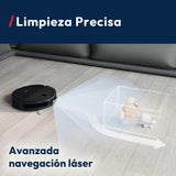 Hoover HG2 Hydro Robot Aspirador y Friegasuelos, Ultrafino – 5000Pa de Succión, Navegación Láser, Limpieza Bajo Muebles, 160 Minutos de Autonomía, App HG Robots [HG2Z30H]
