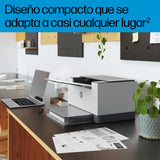 HP LaserJet t M207dw 8J9K9F, Impresora Láser A4 Monocromo - Impresión a Doble Cara Automática (28ppm, Wi-Fi, Ethernet, USB 2.0, Procesador 500MHz, Memoria 64MB) Blanca y Gris