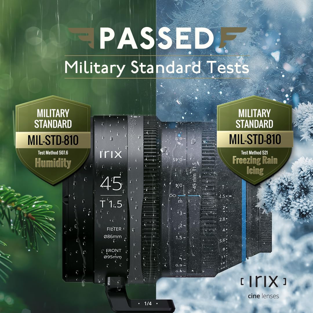 Obiektyw Irix Cine 45 mm T1.5 do PL-Mount Metric [ IL-C45-PL-M ]
