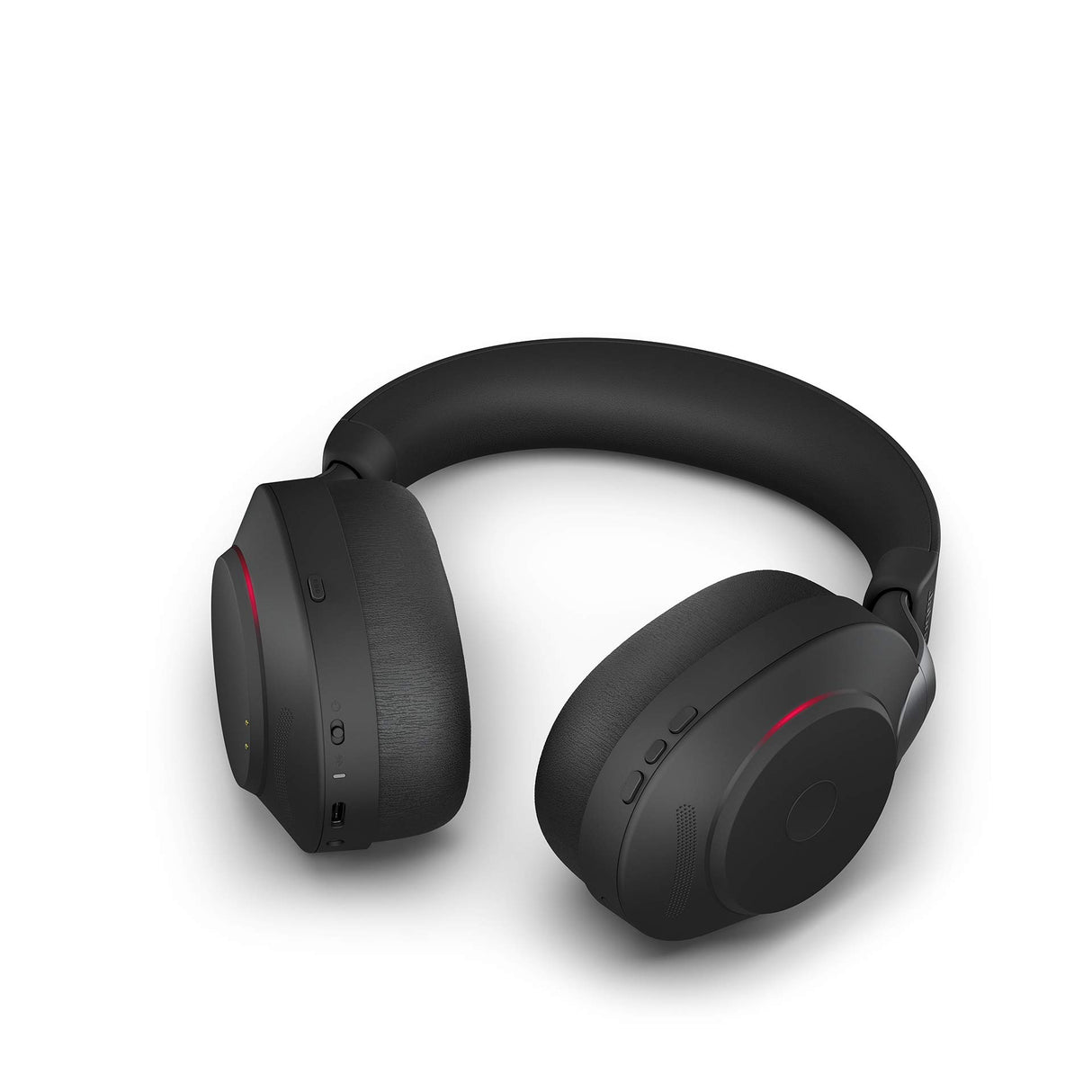 Jabra Evolve2 85 Auriculares Inalámbricos Estéreo PC con Soporte de Carga - Certificados para Microsoft Teams - Batería de Larga Duración - Adaptador Bluetooth USB-A - Negro