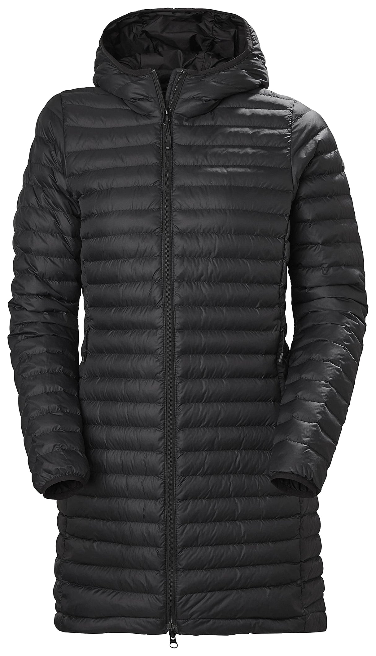 Helly Hansen W Sirdal Long Insulator, Chaqueta Mujer, Negro (Black), M