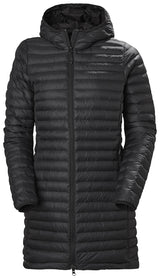 Helly Hansen W Sirdal Long Insulator, Chaqueta Mujer, Negro (Black), M