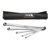 Capri Tools Juego de llaves de extremo de caja extralargas de 0 grados, SAE, 1/4-3/4 pulgadas, 8 tamaños, 5 piezas