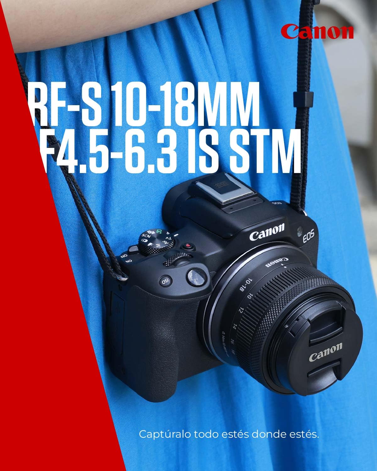 Canon Objetivo RF-S 10-18mm F4.5-6.3 IS STM - Zoom Ultra Gran Angular, Estabilizador Óptico 4 Pasos, Viajes y Arquitectura | Compatible Sistema EOS R