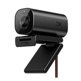 HyperX Vision S - Webcam para Streaming y creacion de Contenido, 4K a 30fps, FHD 1080p a 60fps, Youtube, Gaming Twitch, PC/Mac, Negro
