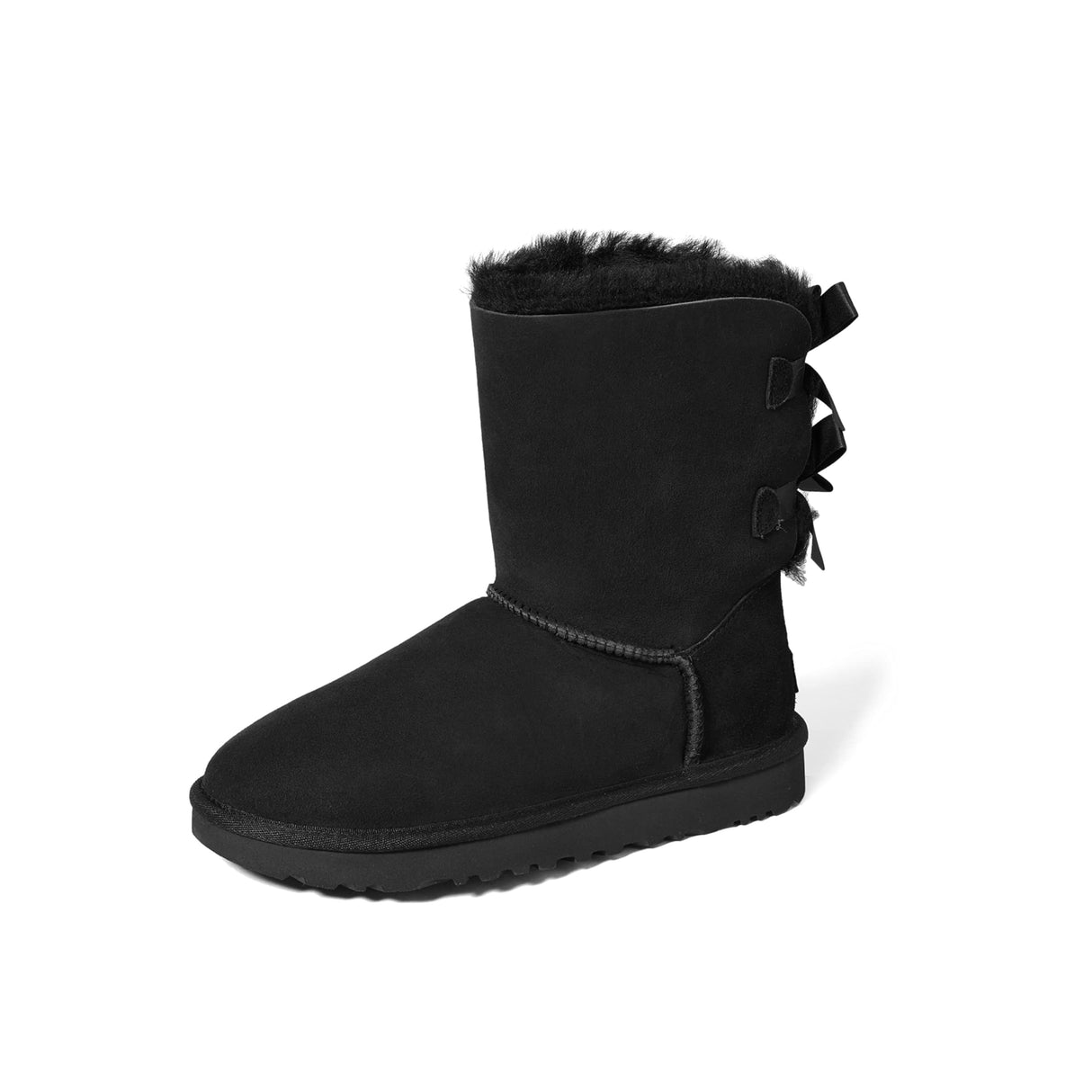 UGG Bailey Bow II, Botas Clásicas Mujer, Negro 40 EU