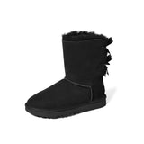 UGG Bailey Bow II, Botas Clásicas Mujer, Negro 40 EU