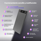 Mobvoi TicNote - Grabadora de Voz IA 64GB con Memoria, Estuche, Control por App, 100+ Idiomas con IA “Shadow“, Grabadora Digital para Llamadas, Clases y Reuniones