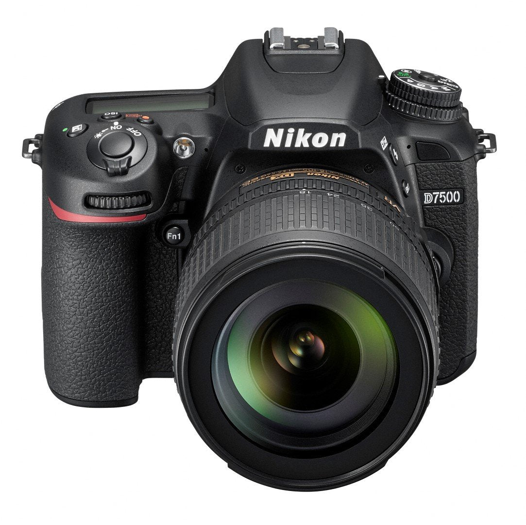 Nikkon D7500 - Cámara réflex Digital de 20.9 MP (Pantalla LCD 3.2", 4K/UHD, SnapBridge, Bluetooth, WiFi), Color Negro - Kit con Objetivo AF-S DX 18-105 mm f/3.5-5.6G ED VR