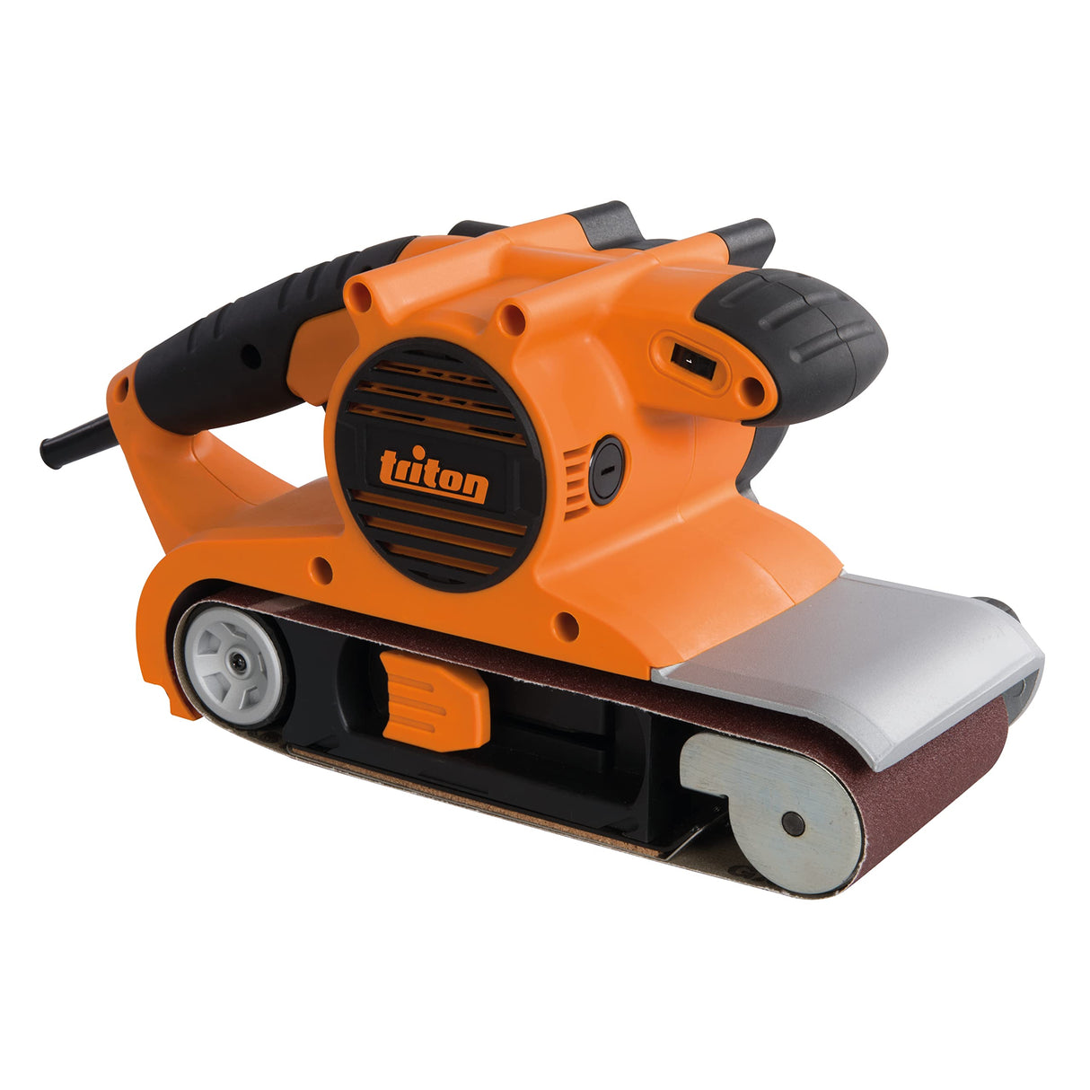 Triton T41200BS - Lijadora de banda (100 mm, 1200 W, 240 V) color naranja