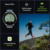 Polar Vantage V3, reloj deportivo con GPS, monitor de frecuencia cardíaca avanzado, duración de la batería ampliada, smartwatch para hombre y mujer, mapas offline, running, triatlón, S-L, Plata-Azul