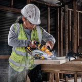 DEWALT DCS573NT-XJ, Amarillo-negro DCS573NT-XJ-Sierra Circular sin escobillas XR 18V XRP FV Advantage