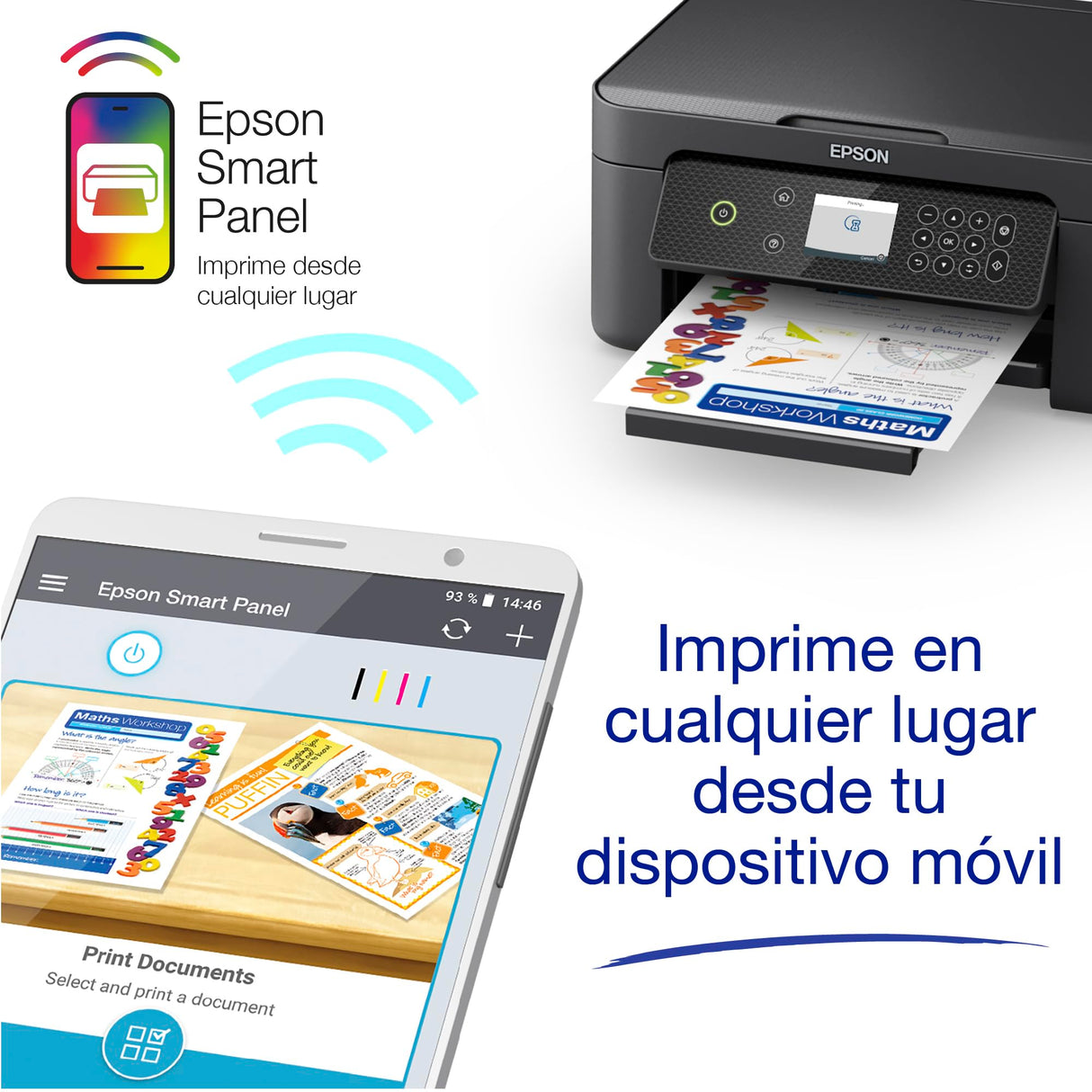 Impresora de inyección de tinta multifunción Expression XP-4200 A4 con conectividad inalámbrica y 3 meses gratis de suscripción ReadyPrint Flex*